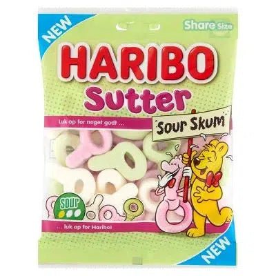 Haribo Pacifiers Soft Foam Sour (Sweden) 120g - Candy Mail UK