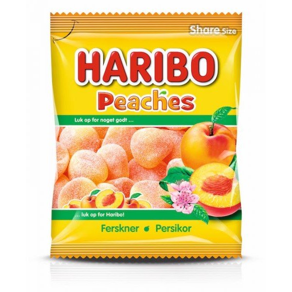 Haribo Peaches (France) 250g - Candy Mail UK
