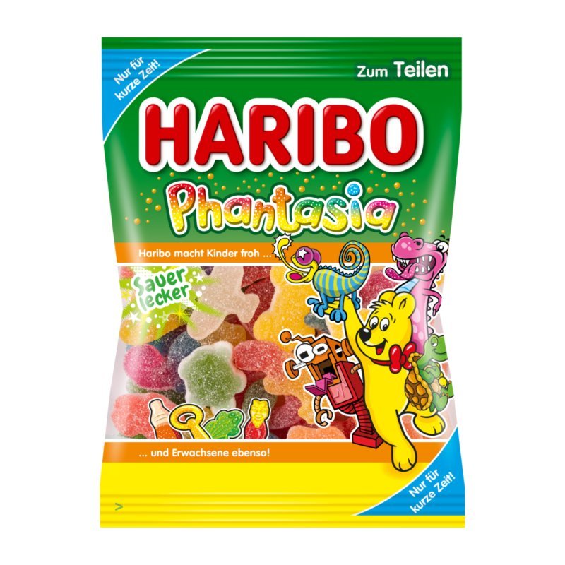Haribo Phantasia Sauer Lecker (Germany) 200g - Candy Mail UK
