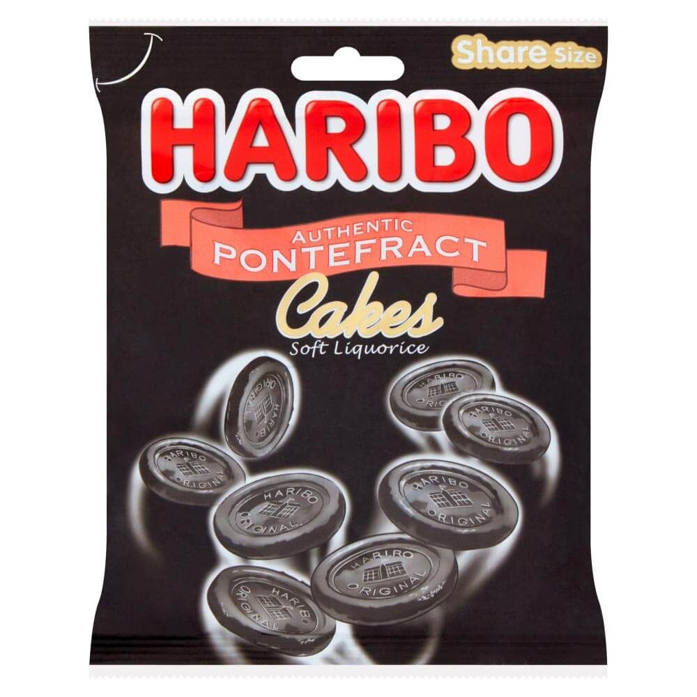 Haribo Pontefract Cakes Bag 160g - Candy Mail UK