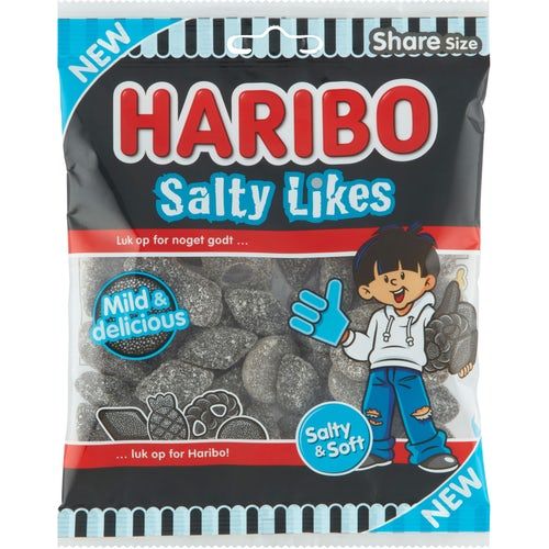 Haribo Salty Likes (Sweden) 120g - Candy Mail UK