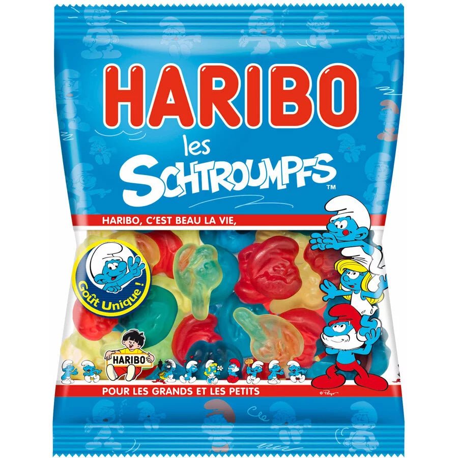 Haribo Smurfs (France) 120g - Candy Mail UK