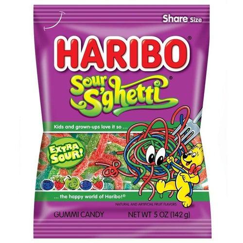 Haribo Sour Spaghetti (USA) 142g - Candy Mail UK