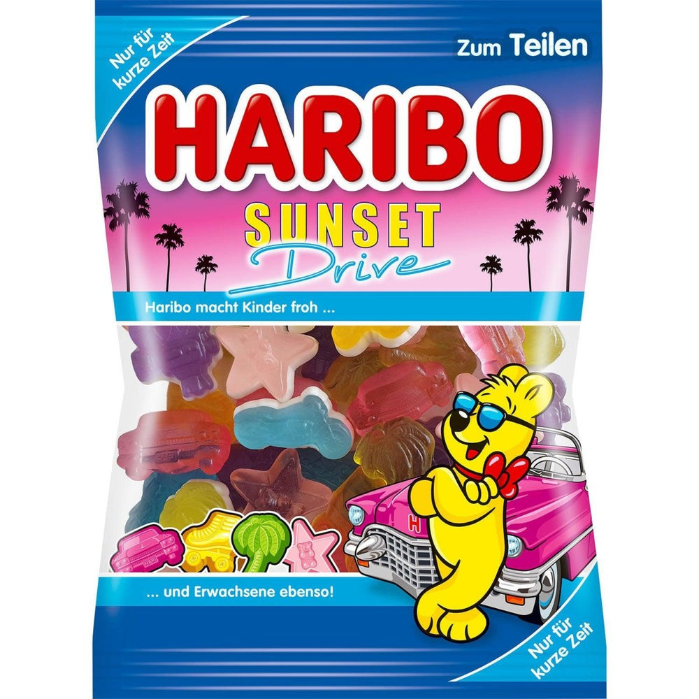 Haribo Sunset Drive (Germany) 175g - Candy Mail UK