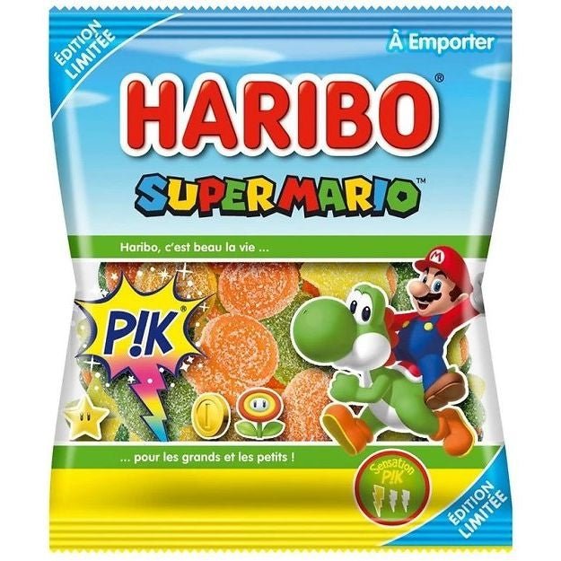 Haribo Super Mario PiK (France) 100g - Candy Mail UK