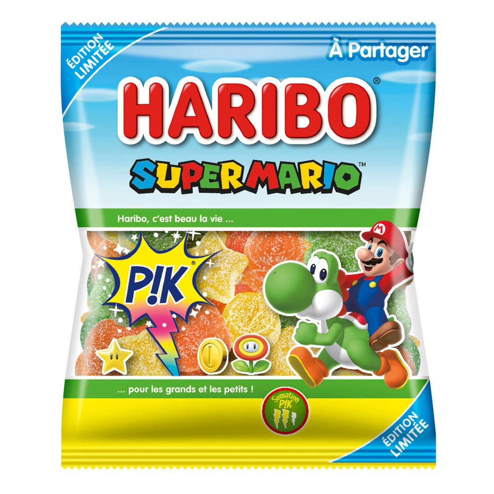 Haribo Super Mario PiK (France) 180g - Candy Mail UK