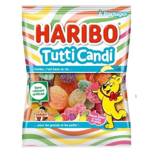 Haribo Tutti Candi (France) 250g - Candy Mail UK