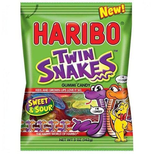 Haribo Twin Snakes (USA) 142g - Candy Mail UK