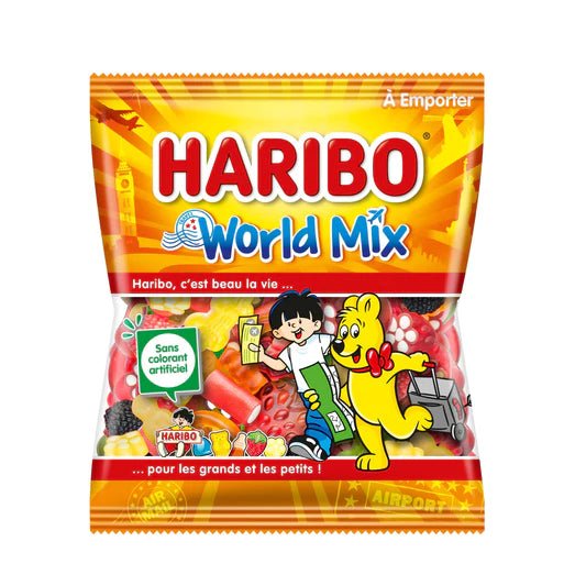 Haribo Worldmix (France) 120g - Candy Mail UK