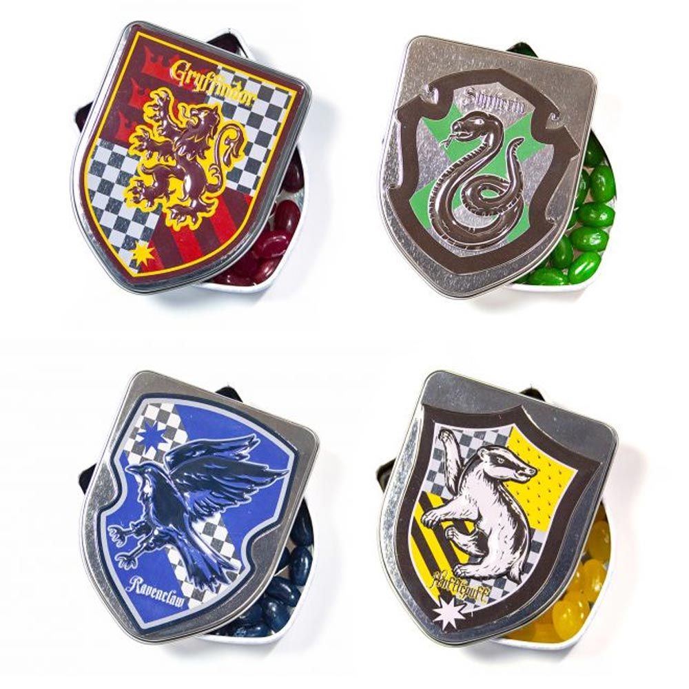 Harry Potter House Crest Jelly Bean Tins 28g - Candy Mail UK