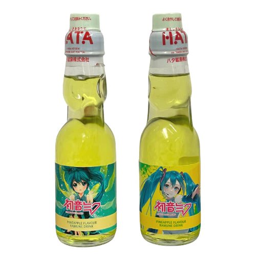 Hatsune Miku Pineapple Ramune Soda 200ml - Candy Mail UK