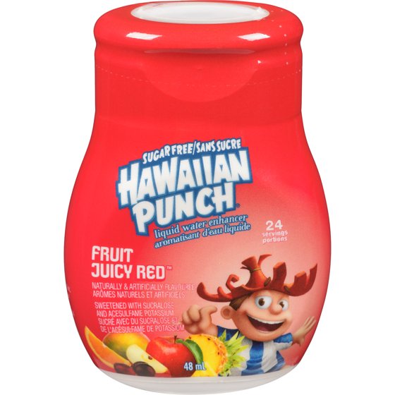 Hawaiian Punch Fruit Juicy Red Liquid Water Enhancer 48ml - Candy Mail UK