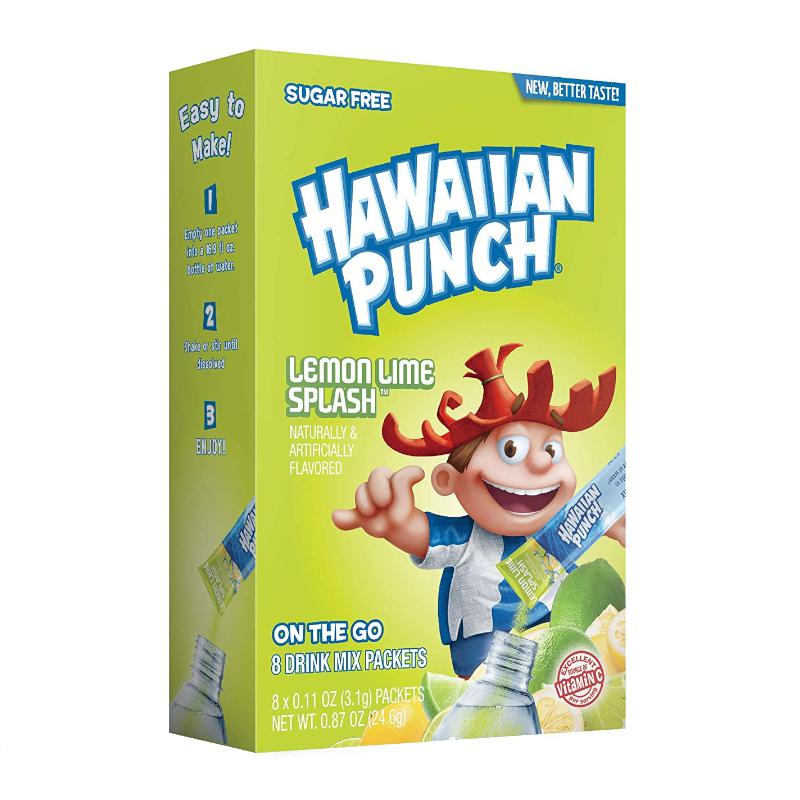 Hawaiian Punch Lemon Lime Splash Singles to Go 25.6g - Candy Mail UK