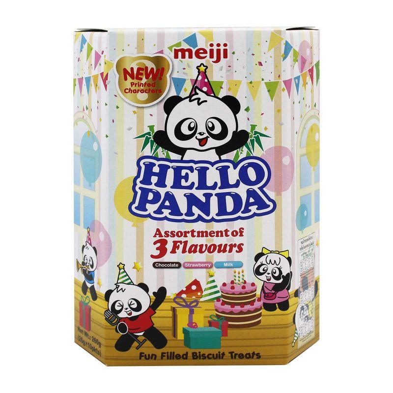 Hello Panda Assorted 3 Flavours Giant Box 260g Best Before 01/22 - Candy Mail UK