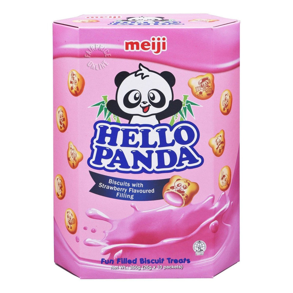 Hello Panda Strawberry Giant Box 260g - Candy Mail UK