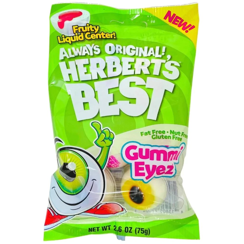 Herbert's Gummi Eyes 4 Pack 75g - Candy Mail UK