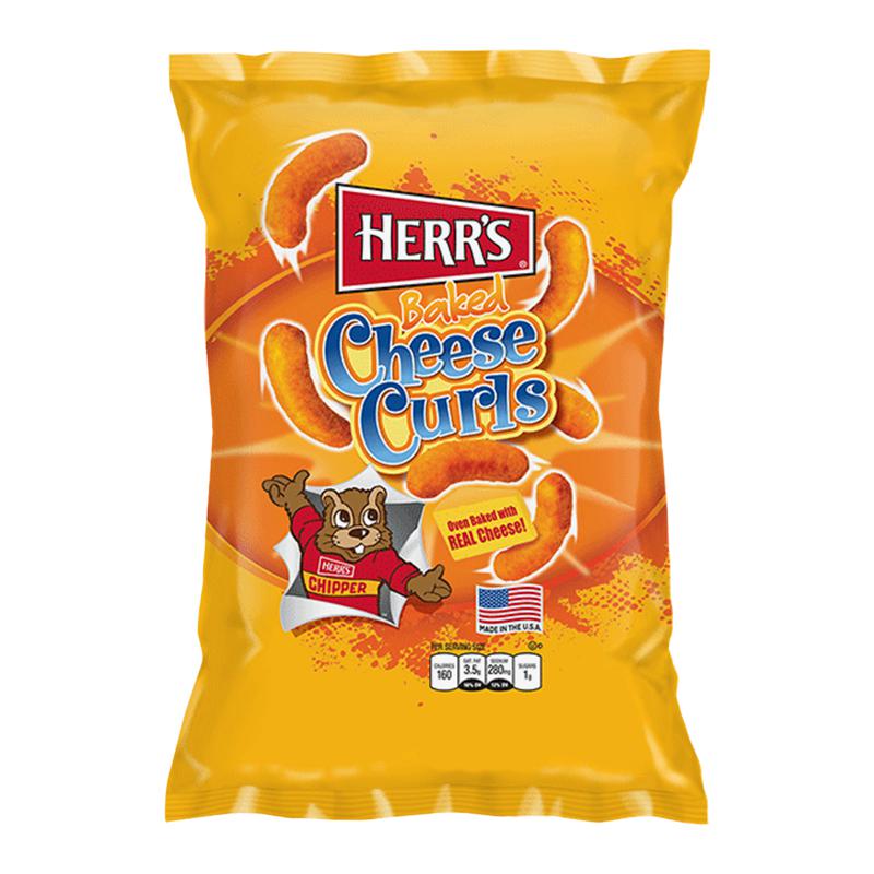 Herr's Baked Cheese Curls 113g - Candy Mail UK