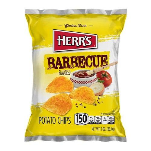 Herr's Barbeque Potato Chips 28g - Candy Mail UK