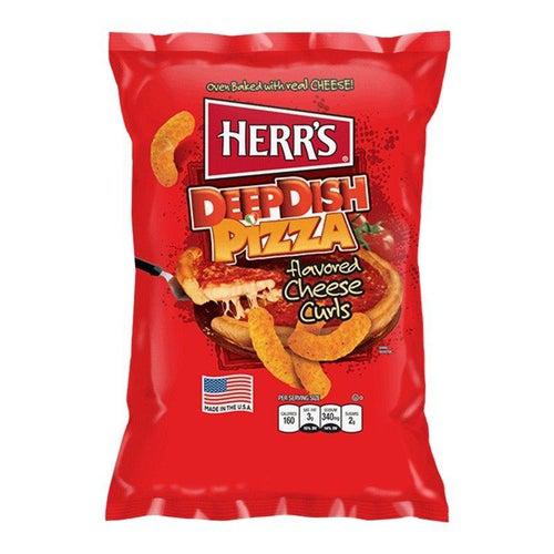 Herr's Deep Dish Pizza Curls 198g - Candy Mail UK