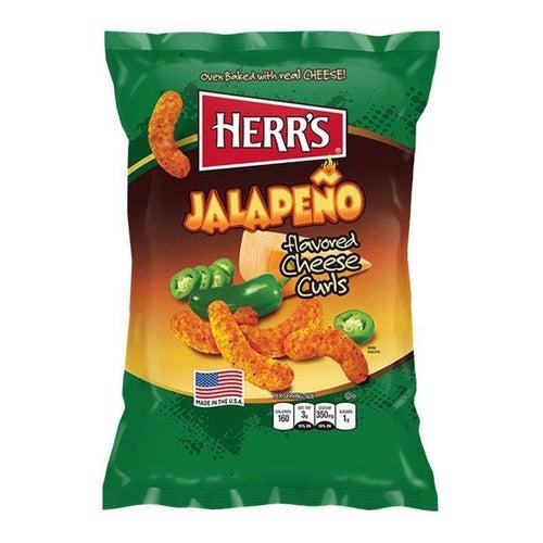 Herr's Jalapeno Cheese Curls 198g - Candy Mail UK