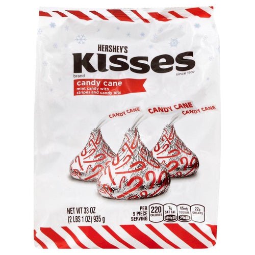 Hershey's Candy Cane Kisses 935g - Candy Mail UK