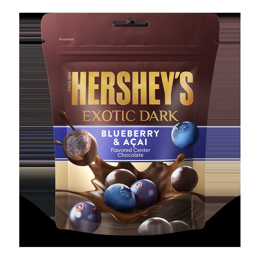 Hershey's Exotic Dark Blueberry and Acai (India) 100g - Candy Mail UK