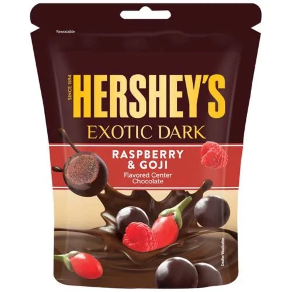 Hershey's Exotic Dark Raspberry & Goji (India) 33.3g - Candy Mail UK