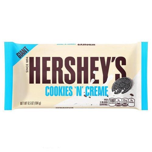 Hershey's Giant Cookies n Creme Bar 184g - Candy Mail UK