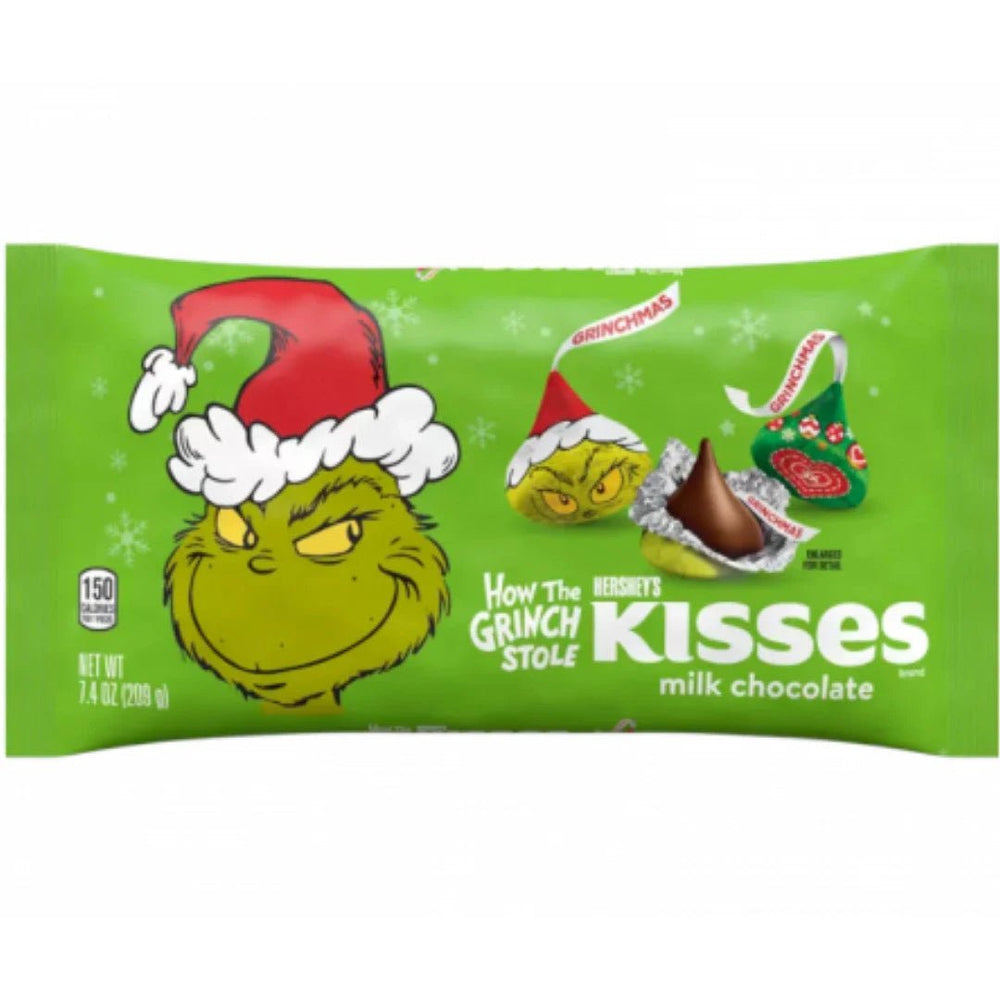 Hershey's How the Grinch Stole Kisses XL Bag 269g - Candy Mail UK