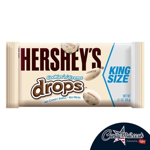 Hershey's Kingsize Cookies n Creme Drops 59g - Candy Mail UK