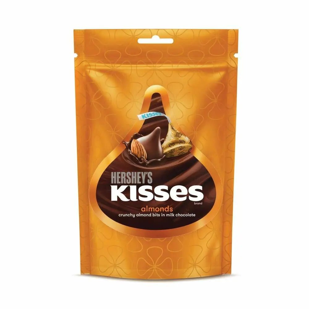 Hershey's Kisses Almonds (India) 100g - Candy Mail UK
