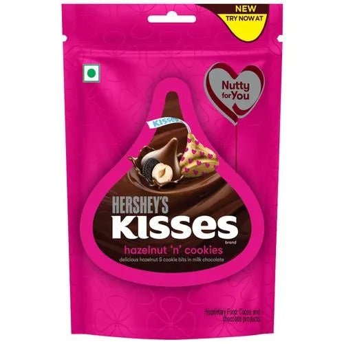 Hershey's Kisses Hazelnut 'n' Cookies (India) 33g - Candy Mail UK
