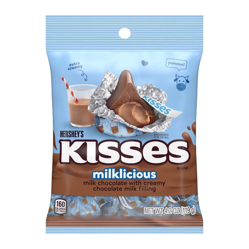 Hershey's Kisses Milklicious 119g - Candy Mail UK