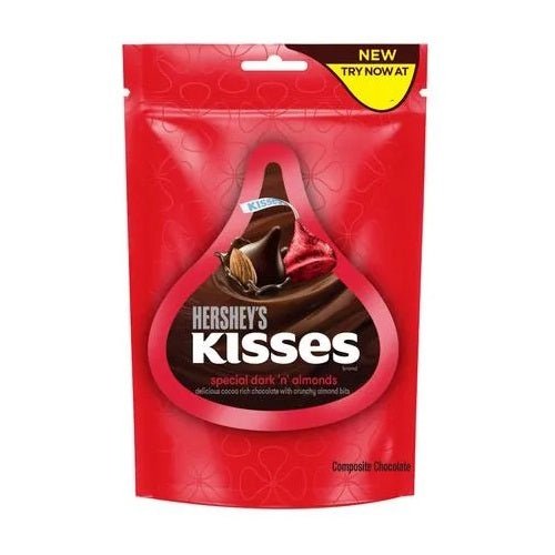 Hershey's Kisses Special Dark and Almonds (India) 100g - Candy Mail UK
