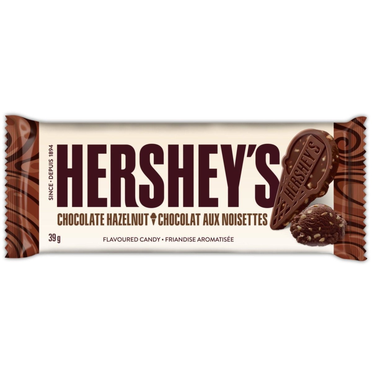 Hershey's Limited Edition Chocolate Hazelnut Ice CreamBar 39g - Candy Mail UK