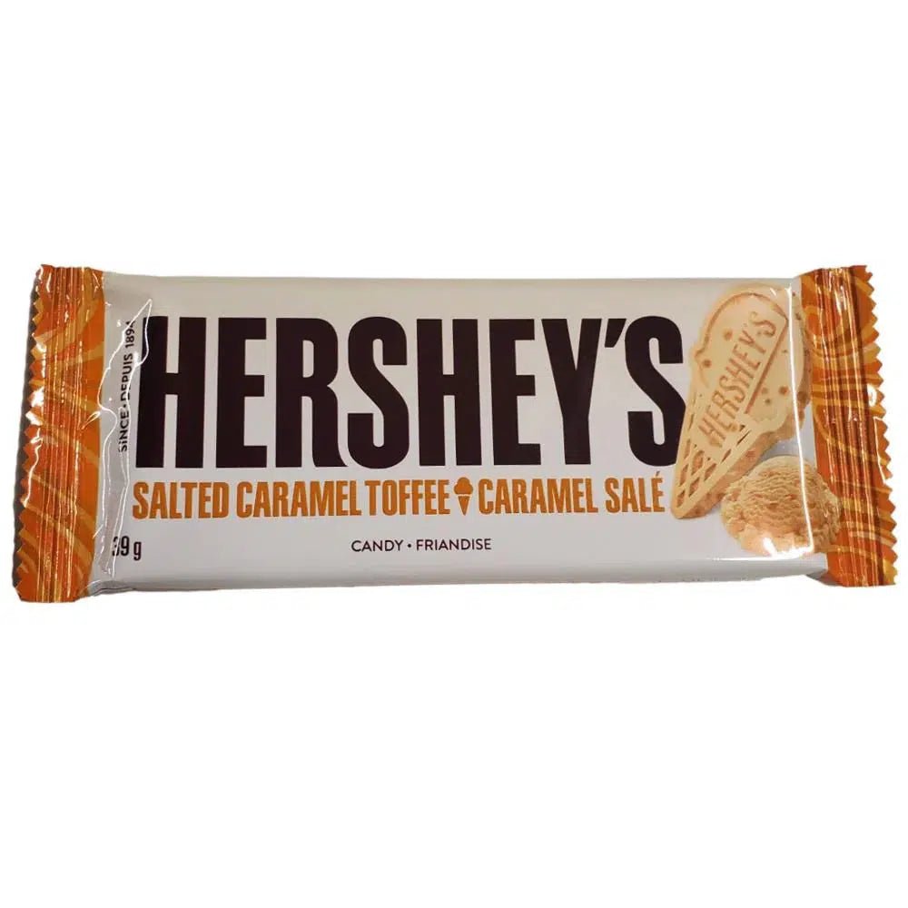 Hershey's Limited Edition Salted Caramel Toffee Candy Bar 39g Best Before January 2023 - Candy Mail UK
