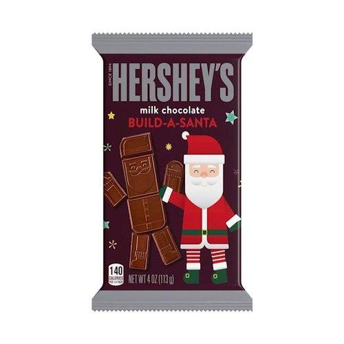 Hershey's Milk Chocolate Build a Santa Large Bar 113g - Candy Mail UK