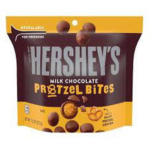 Hershey's Milk Chocolate Pretzel Bites 212g - Candy Mail UK