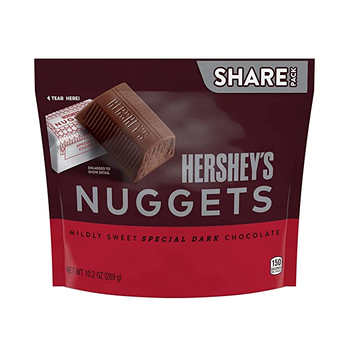 Hershey's Nuggets Dark Chocolate Truffles 218g Best Before (12/2022