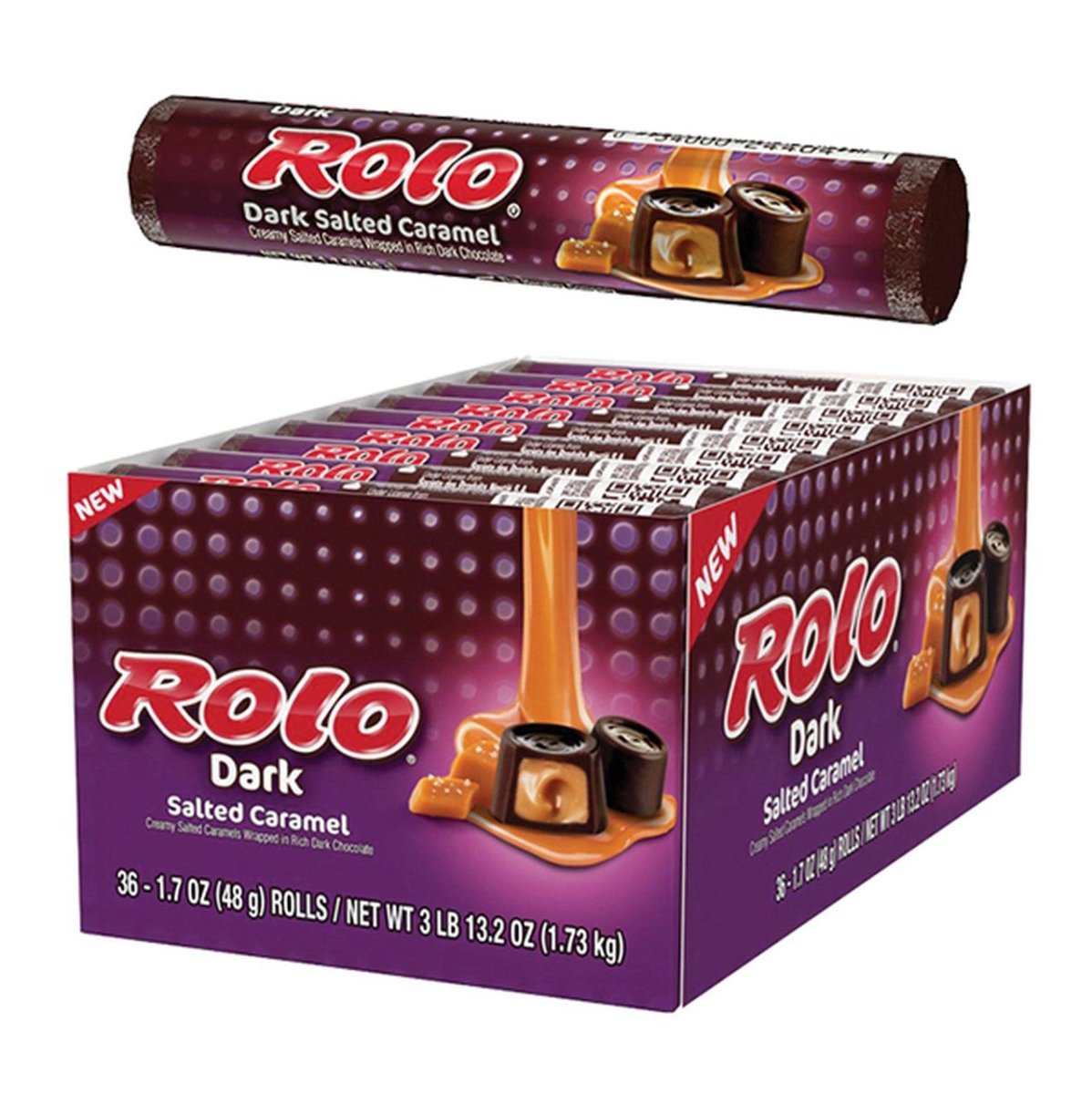 Hershey's Rolo Dark Salted Caramel 48g - Candy Mail UK