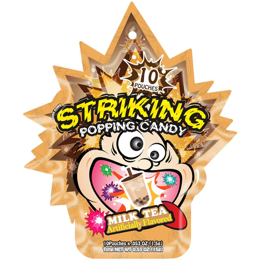Hong Kong Striking Milk Tea Popping Candy 15g - Candy Mail UK