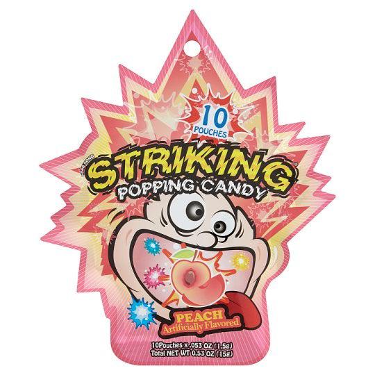 Hong Kong Striking Peach Popping Candy 30g - Candy Mail UK