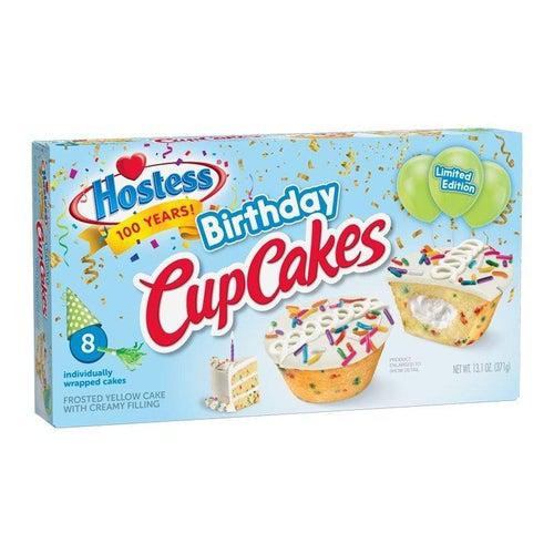 Hostess Birthday Cake Cupcakes 371g - Candy Mail UK