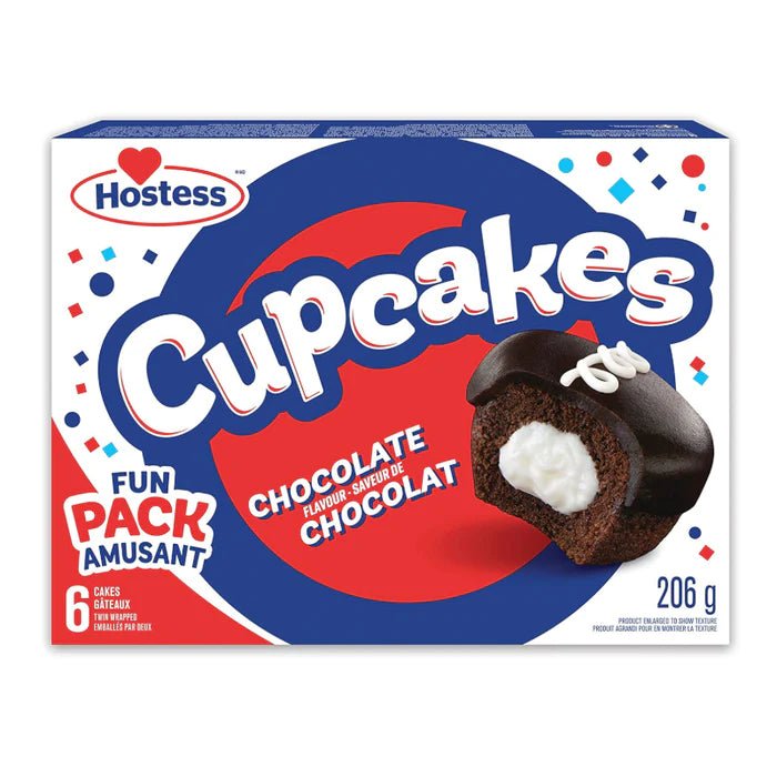 Hostess Chocolate Cupcakes (Canada) 206g - Candy Mail UK