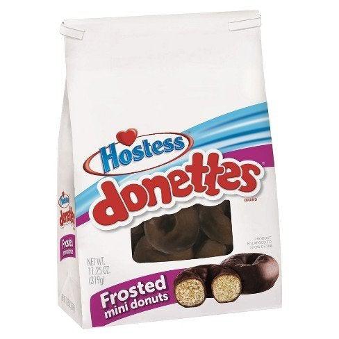 Hostess Chocolate Frosted Donettes Grab Bag 305g - Candy Mail UK