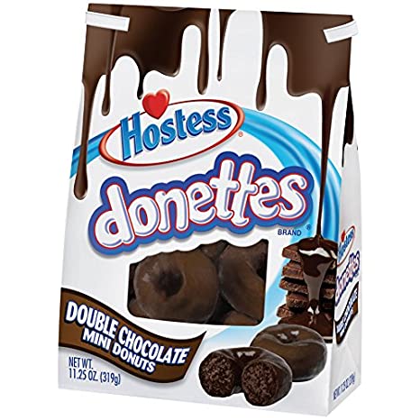 Hostess Double Chocolate Donettes Grab Bag 305g - Candy Mail UK