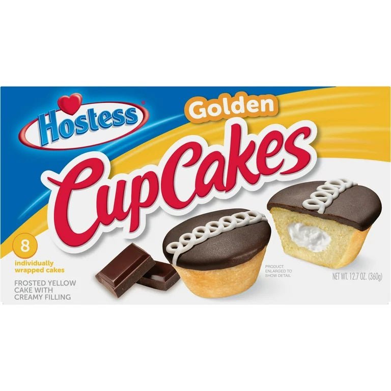 Hostess Golden Cupcakes 360g - Candy Mail UK