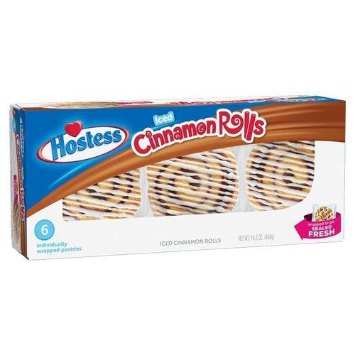 Hostess Iced Cinnamon Roll 6 Pack 468g - Candy Mail UK