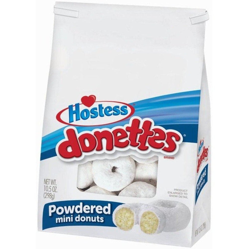 Hostess Powdered Sugar Donettes Grab Bag 284g - Candy Mail UK