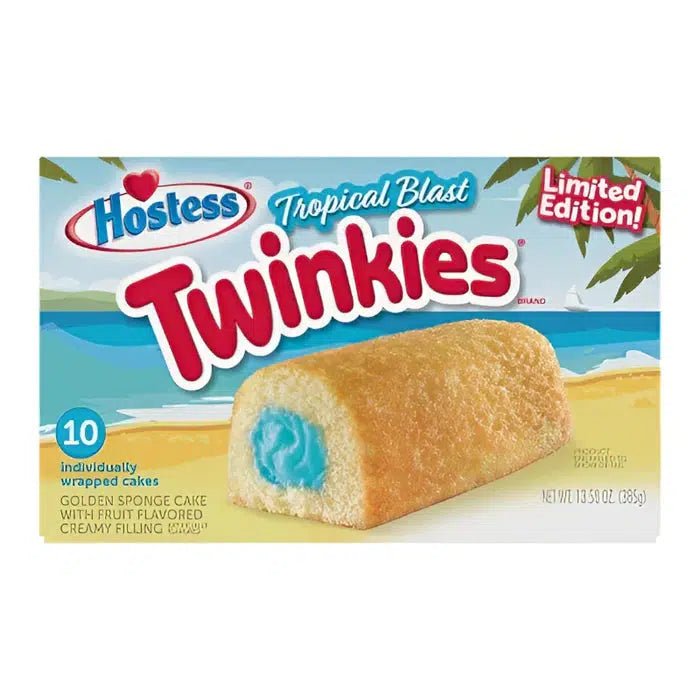 Hostess Twinkies Limited Edition Tropical Blast 385g - Candy Mail UK